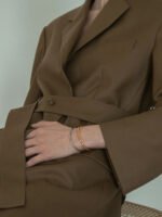 Natural handcrafted cut surface bracelet/bangle - Image 4