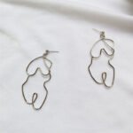 Exaggerated twisted body earrings earrings earrings - Image 5