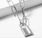 Stylish geometric elements necklaces - Image 7