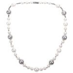 Color Stitching Men And Women Pearl Necklaces - Image 3