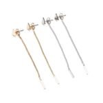 ALong Earrings Female Tassel Earrings Triangle Earrings Small Earrings - Image 2