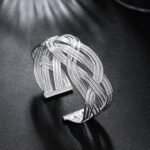Silver Bangle Bracelet - Image 4