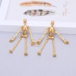 Skull alloy earrings earrings women - Image 3