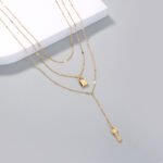 Key locks, multiple locket necklaces, - Image 2