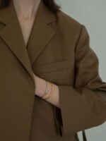 Natural handcrafted cut surface bracelet/bangle - Image 3