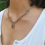 Stylish geometric elements necklaces - Image 6