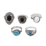 5-piece Set Of Joint Rings And Rings - Image 2