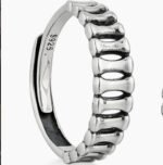 Rings Couple Models Pair Of Rings Silver Niche Design - Image 2