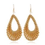 Bamboo hollow earrings earrings - Image 6
