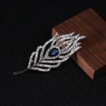 Pendant Feather Brooch Dual-purpose Pin Brooch