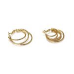 Gold-plated earrings earrings - Image 2