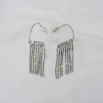 Earrings Long Earrings Rhinestone Tassel Earrings Women - Image 2