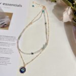 Two Stacked Necklaces With Natural Crystals - Image 5