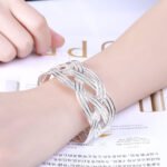 Silver Bangle Bracelet - Image 2
