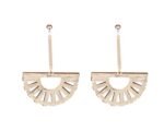 Bamboo hollow earrings earrings - Image 3