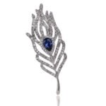 Pendant Feather Brooch Dual-purpose Pin Brooch - Image 8