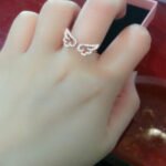 Fashion Angel Wings Wings  Rings Women's Tide Accessories Cute Rings Accessories - Image 3