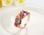 Colored zircon rings - Image 6