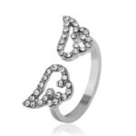 Fashion Angel Wings Wings  Rings Women's Tide Accessories Cute Rings Accessories - Image 4