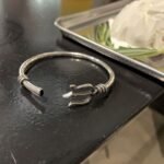 Silver Retro Bangle Bracelet - Image 8