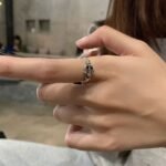 Silver Retro Bangle Bracelet - Image 6