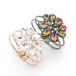 Fashion Crystal Bangle Bracelet Ornament - Image 6